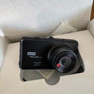 Black Full HD Dash Camera